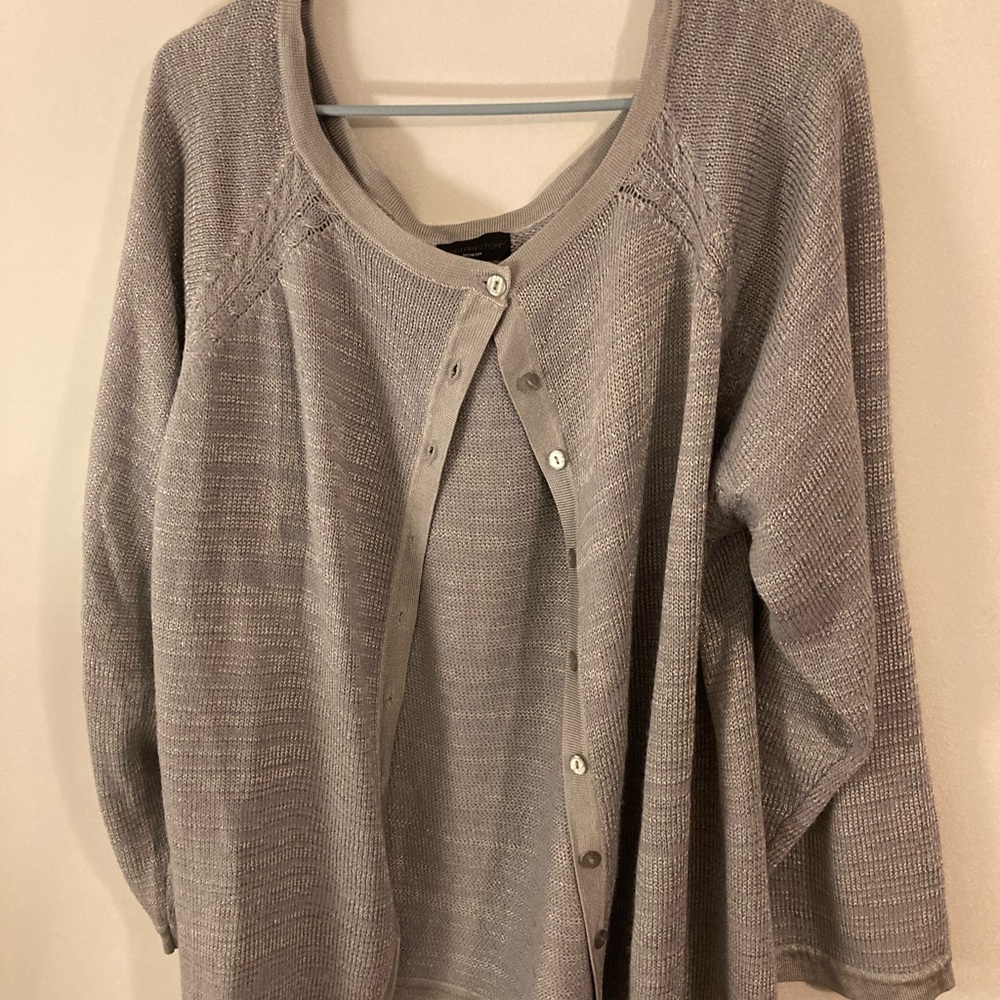 Gray sweater 3x